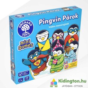 Pingvin párok vidám memória játék (Orchard Toys Mini), jobbról