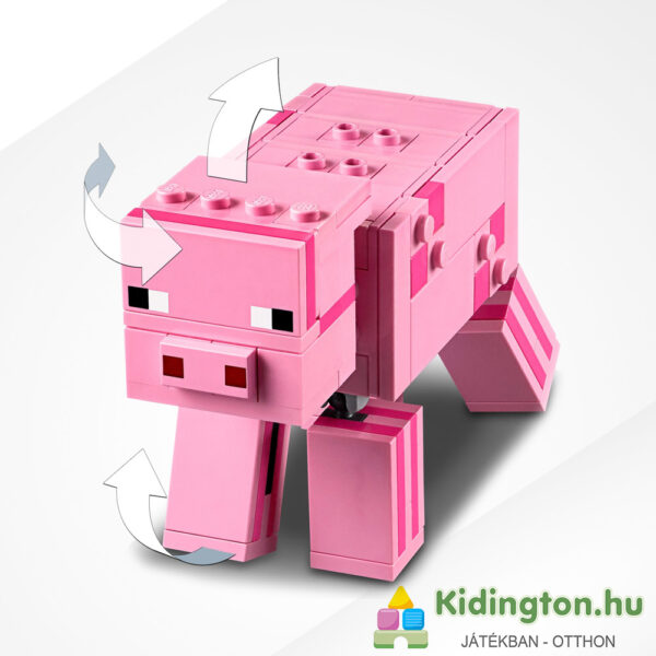 Minecraft mozgatható BigFig malac - Lego 21157