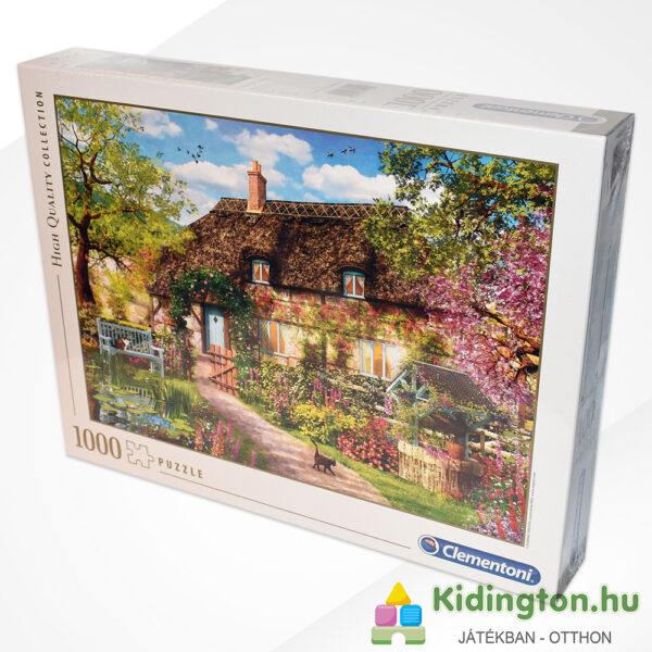 1000 darabos Az öreg kunyhó puzzle jobbról (The Old Cottage) - Clementoni 39520