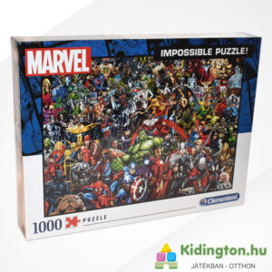 Marvel szuperhősök, a lehetetlen puzzle - 1000 darabos - Clementoni Impossible Puzzle 39411
