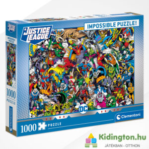 1000 darabos DC Comics, Az igazság ligája: A lehetetlen puzzle - Clementoni Impossible Puzzle 39599