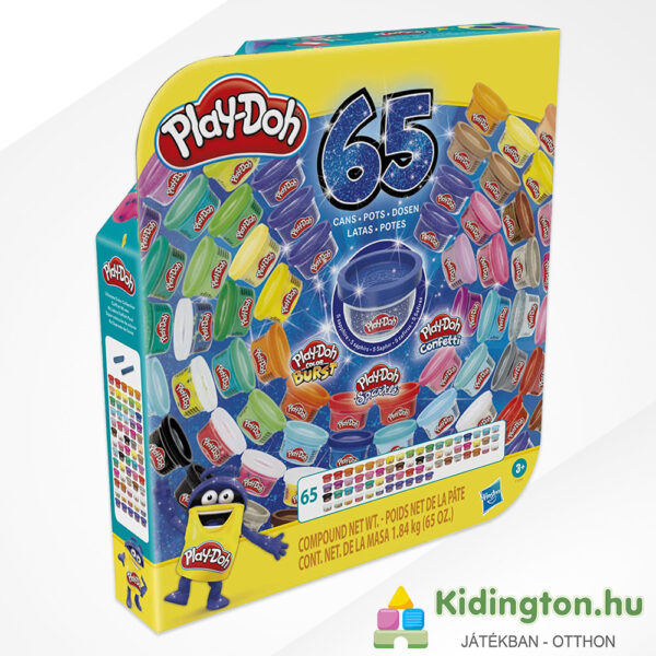 Play-Doh: Teljes gyurma színgyűjtemény (65 db-os szett) - Hasbro