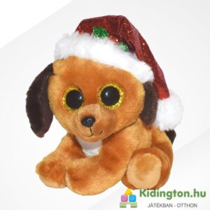 Howlidays csillogó szemű karácsonyi plüss kutya (TY Beanie Boos)
