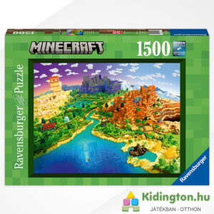 A Minecraft világa puzzle - 1500 db - Ravensburger 17189
