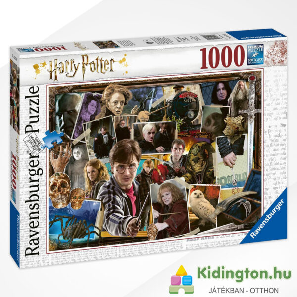 Harry Potter vs. Voldemort puzzle, balról - 1000 db - Ravensburger 151707