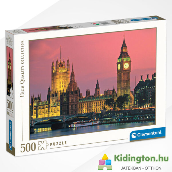 London (Big Ben) puzzle - 500 db - Clementoni 30378