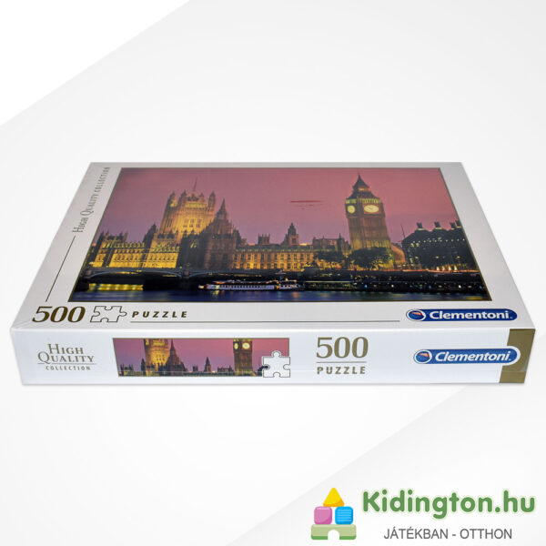 London (Big Ben) puzzle, fektetve - 500 db - Clementoni 30378