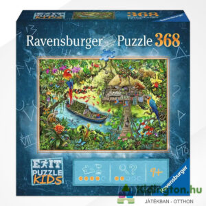 Dzsungel-expedíció szabadulós kirakó - 368 db - Ravensburger Exit Kids Puzzle 12924