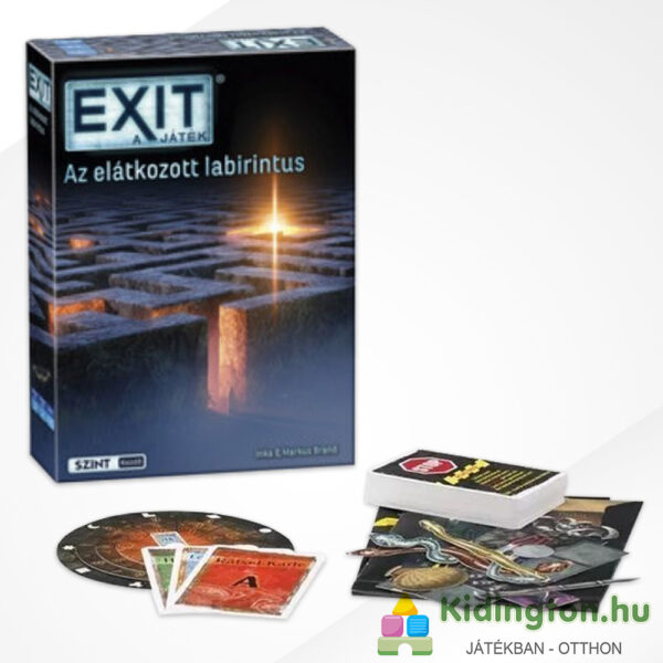 EXIT 15.: Az elátkozott labirintus, kijutós logikai társasjáték