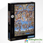 Michelangelo: Utolsó ítélet festmény puzzle, 1000 db (Museum Collection Clementoni 39497
