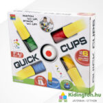 Quick Cups: Színes poharak társasjáték