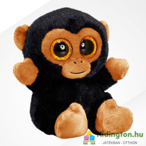 Animotsu: Morris, a csillogó szemű plüss majom, 15 cm (Keel Toys)