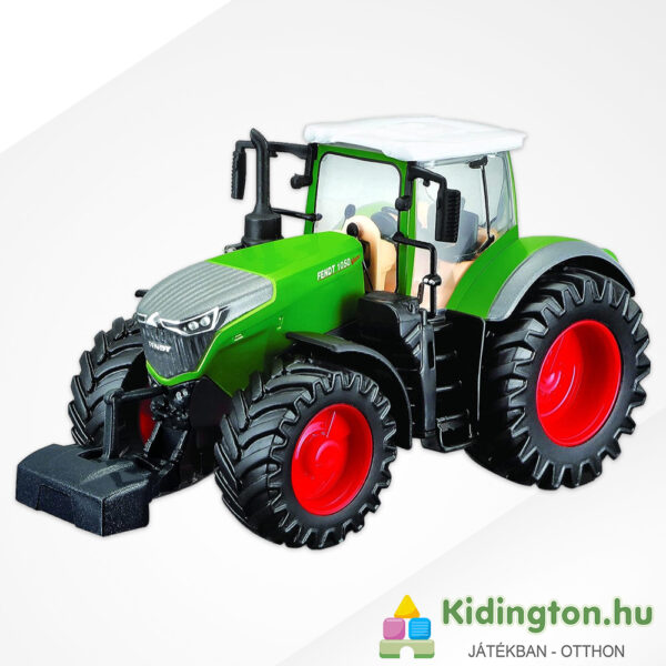 Játék traktor kibontva: 1050 Vario, zöld színű, 10 cm (Bburago)