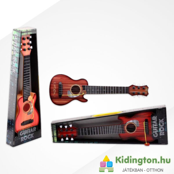 Szerepjáték: Műanyag játék gitár (45 cm)
